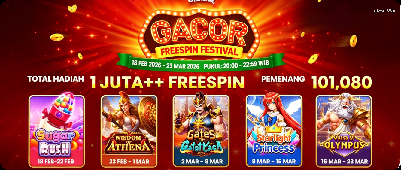 Login mkwin666 Sekarang Bonus Melimpah